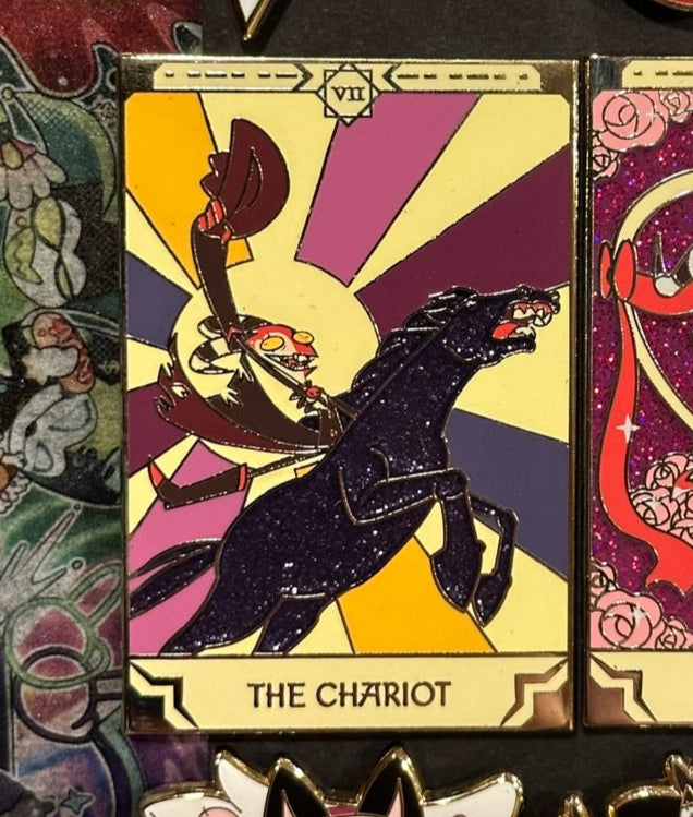 Blitz "The Chariot" Tarrot Card Pin
